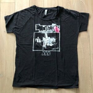 Jouetie Japanese Street Brand Oversized Rock Band T Shirt Size M
